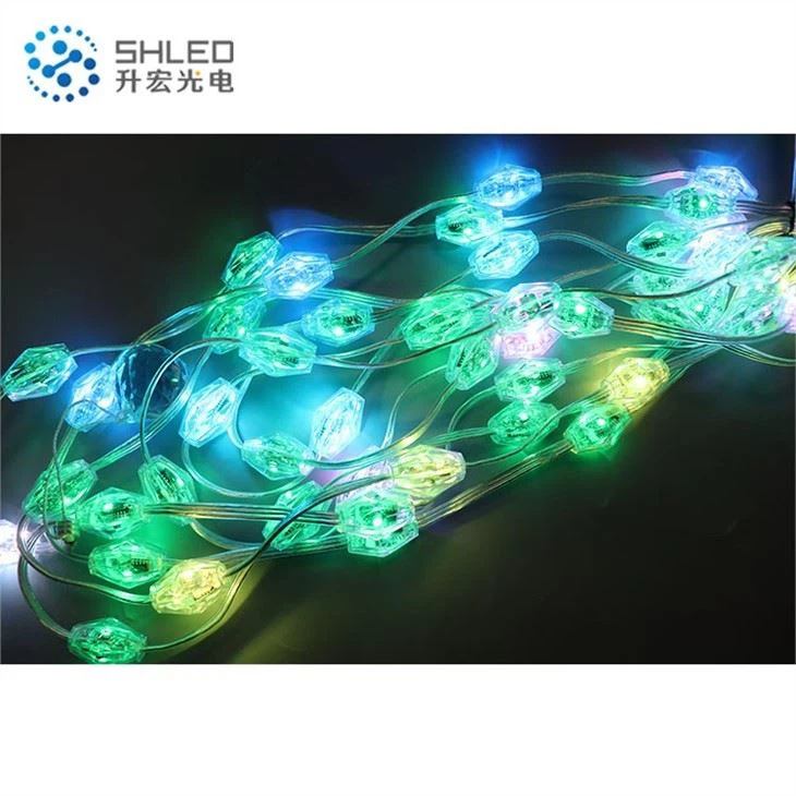 DMX Curtain 360° RGB PIXEL BALL Light For Shopping Mall